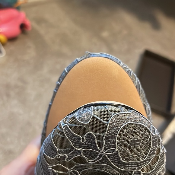 Dolce & Gabbana Vally lace crystals flats, grey, New with full packaging, 39 - Picture 8 of 15